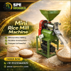 Household Domestic Rice Mill Machine With 3HP Motor