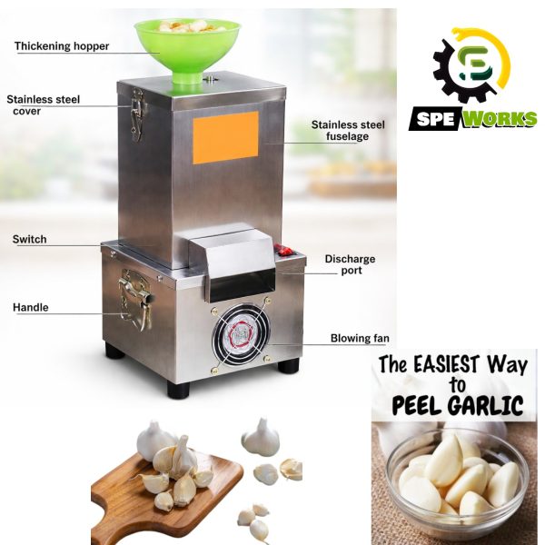 Dry Garlic Peeling Machine
