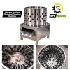 Commercial Chicken Feather Plucking / Cleaning Machine 3 Birds With 0.5HP Crompton Motor
