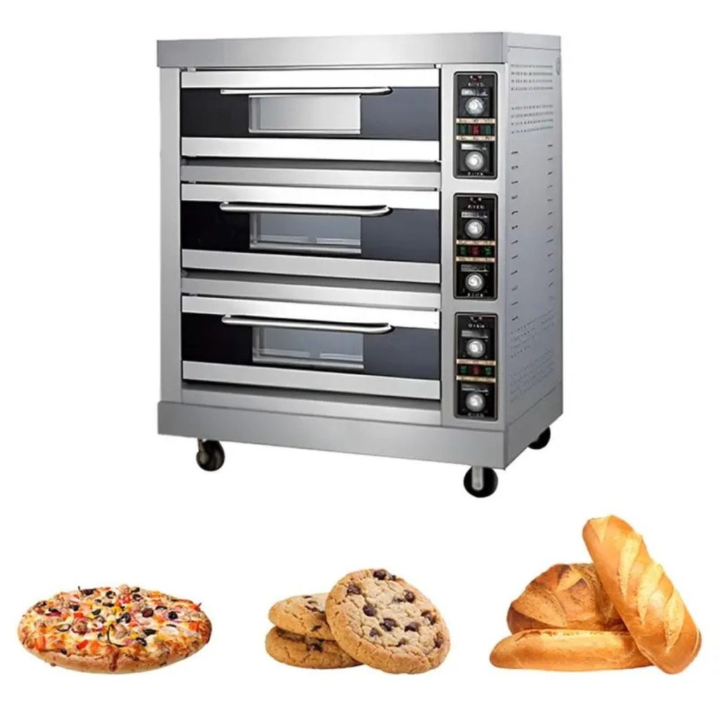 Commercial Triple Deck Electric Baking Oven