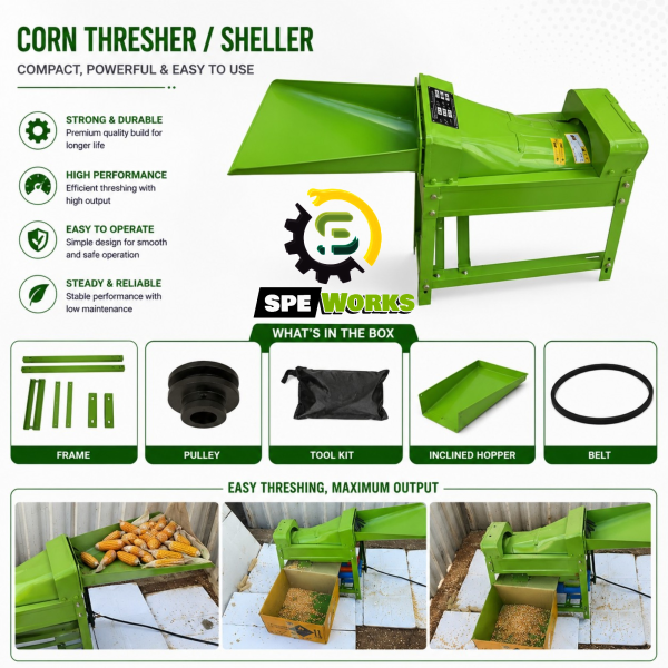 Heavy Duty Maize Corn Thresher or Sheller Machine