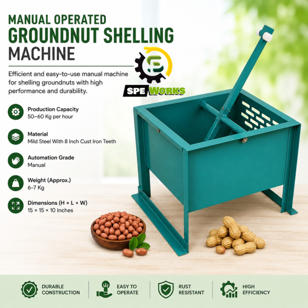 Manual Operated Groundnut Shelling Machine