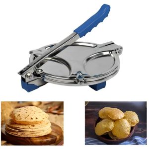 Manual Stainless Steel Puri/Roti Press Machine With Handle