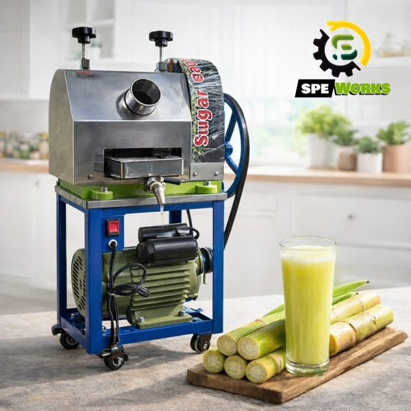 Sugarcane-Juicer-Machine-With-Frame-2HP-Electric-Motor