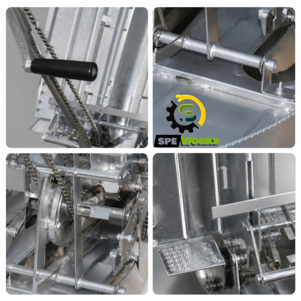 Heavy Duty SS Body Double Row Adjustable Manual Rice Planter Manual Rice Transplanting Machine