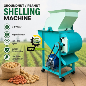 Groundnut Peanut Shelling Decorticator Machine With 1HP Motor