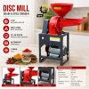 Disc Mill / Flour Mill / Pulverizer Machine / Masala Grain & Spice Grinder With 3Hp Motor
