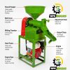 Domestic Mini Rice Mill With 7.5 HP Petrol Engine