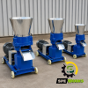 Heavy Duty 5 HP - 3 Rollers - Single Phase - Fodder Pellet Machine With Die For Animal Feed