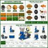 Heavy Duty 5 HP - 3 Rollers - Single Phase - Fodder Pellet Machine With Die For Animal Feed