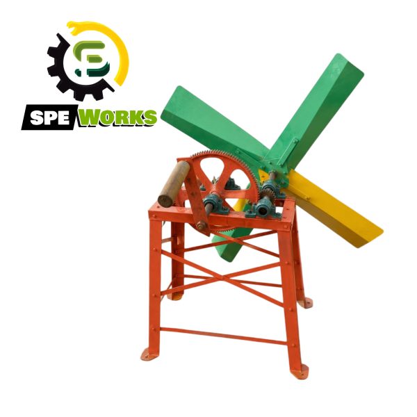 Manual Rice Winnowing Fan Mechanical Hand Cranke