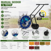 Manual Seeder 16 Teeth High-Efficiency Hand-Push Row Planter-Corrosion Resistant & Durable